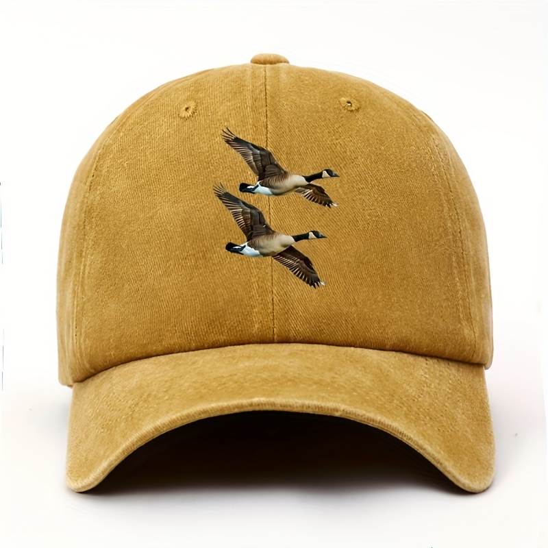Running Cap Lightweight - Topi Bisbol Pola Kreatif Individual Bird,