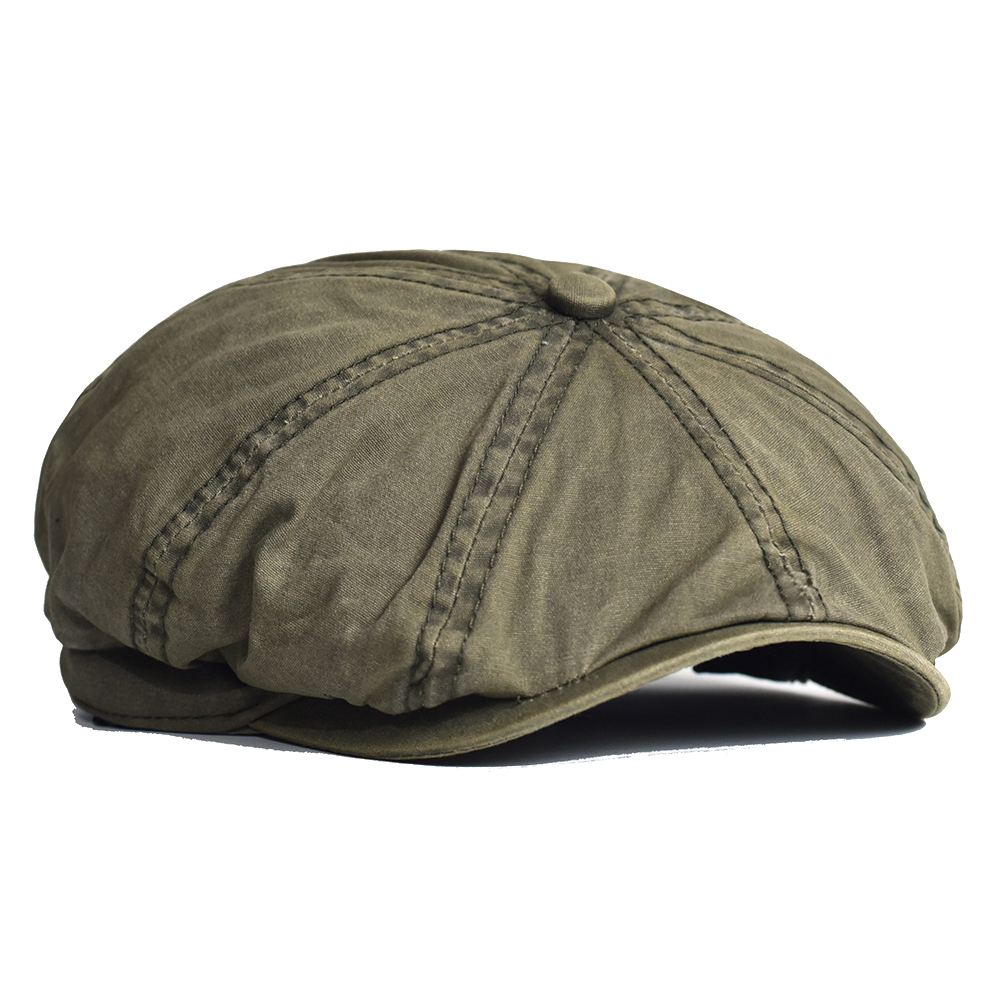 Newsboy Cap Ivy - Topi Katun Cuci Koran Topi Peaky