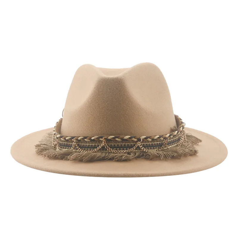 Topi Koboi Topi Fedora Topi Pr - Fedora Hat Wool ulasan dan harga