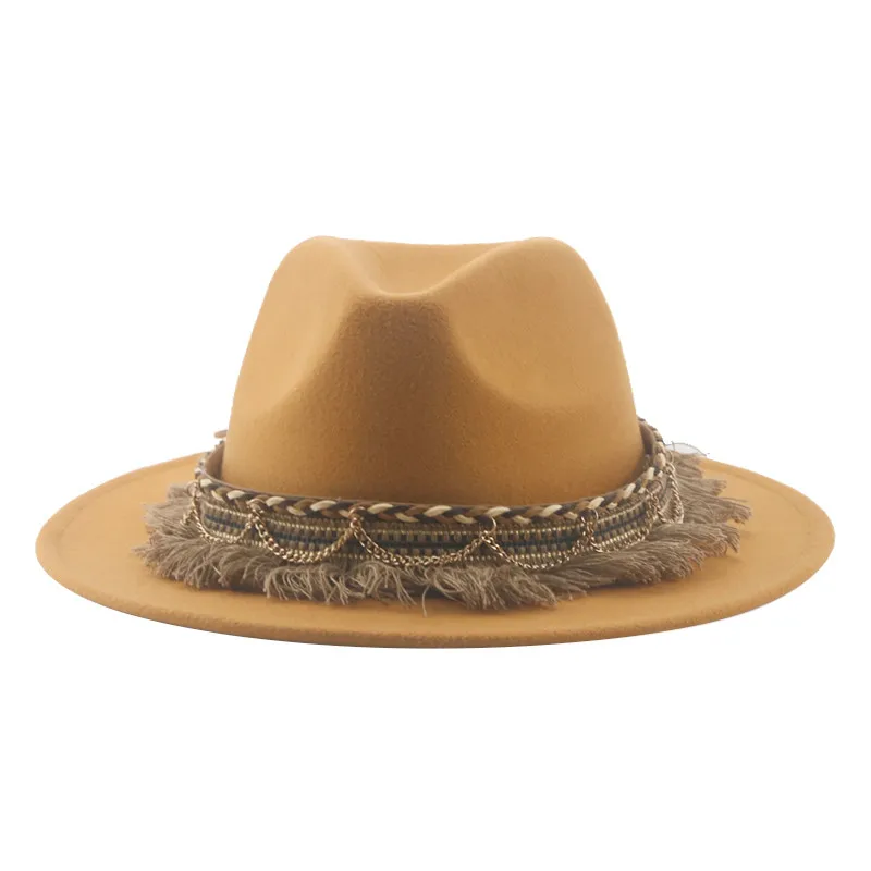 Topi Koboi Topi Fedora Topi Pr - Fedora Hat Wool ulasan dan harga