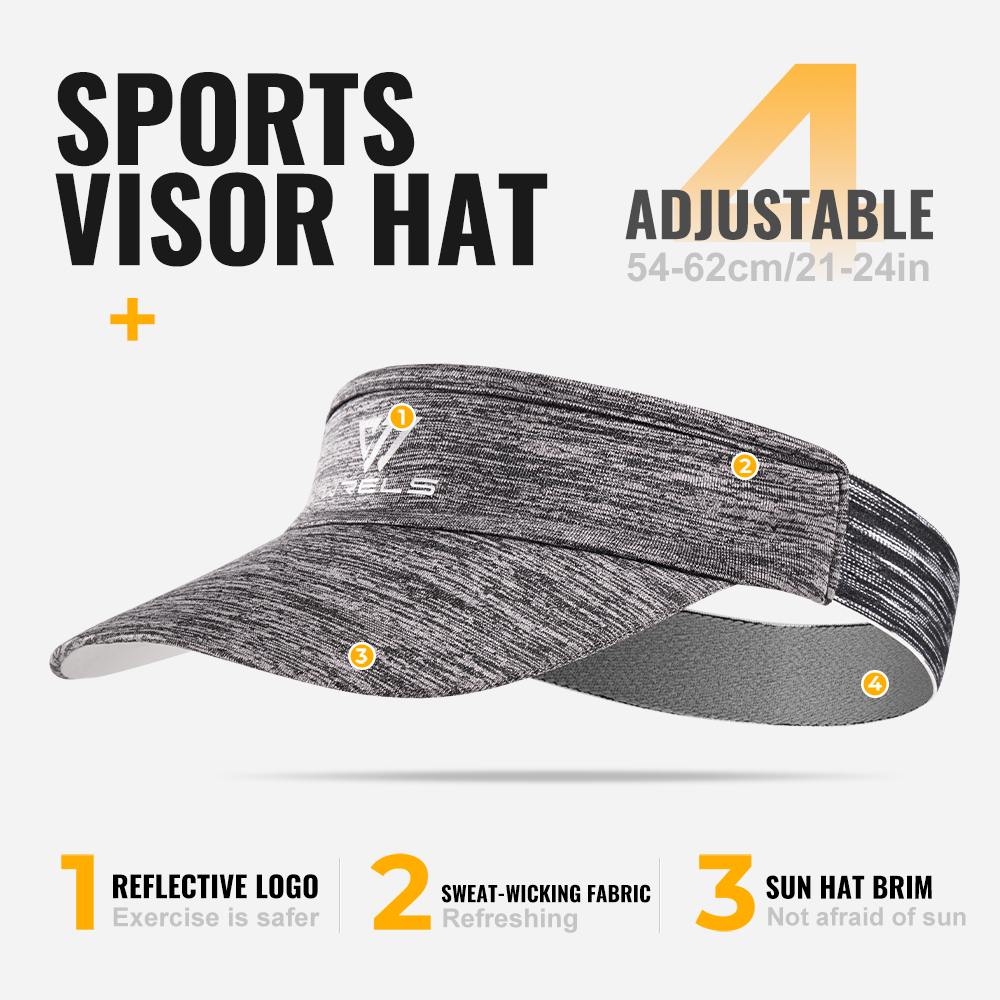 Topi Visor Olahraga WRELS, Men - Running Cap Lightweight ulasan dan harga