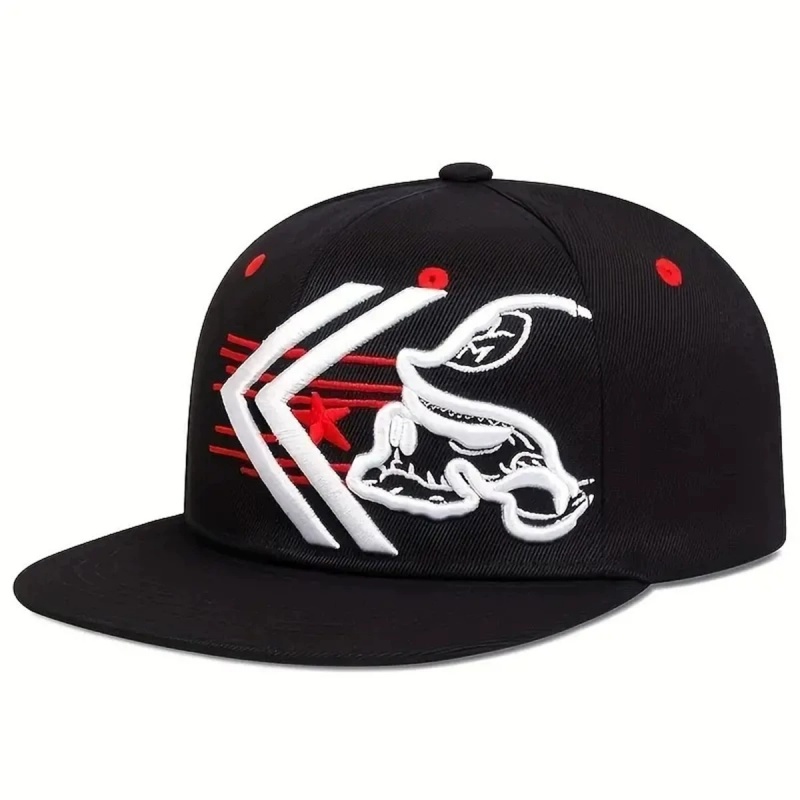 Topi Bisbol Bordir Kerangka Un - Snapback Hat Flat ulasan dan harga
