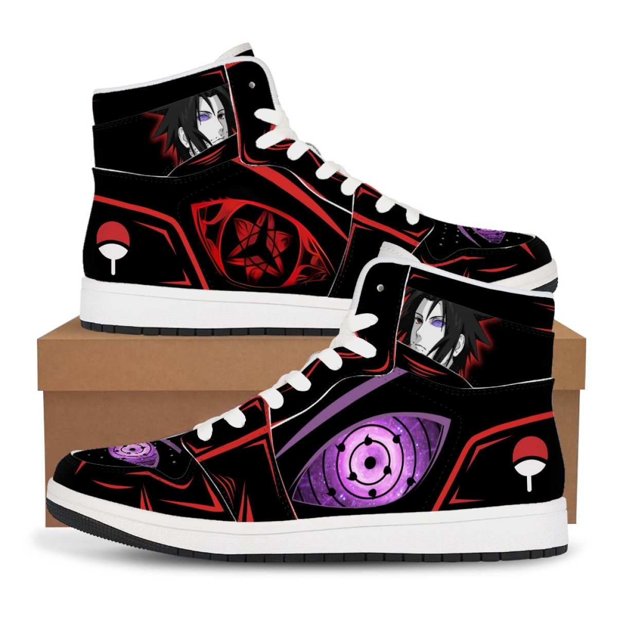Sepatu High-Tops Anime Naruto  - Snapback Hat Flat ulasan dan harga