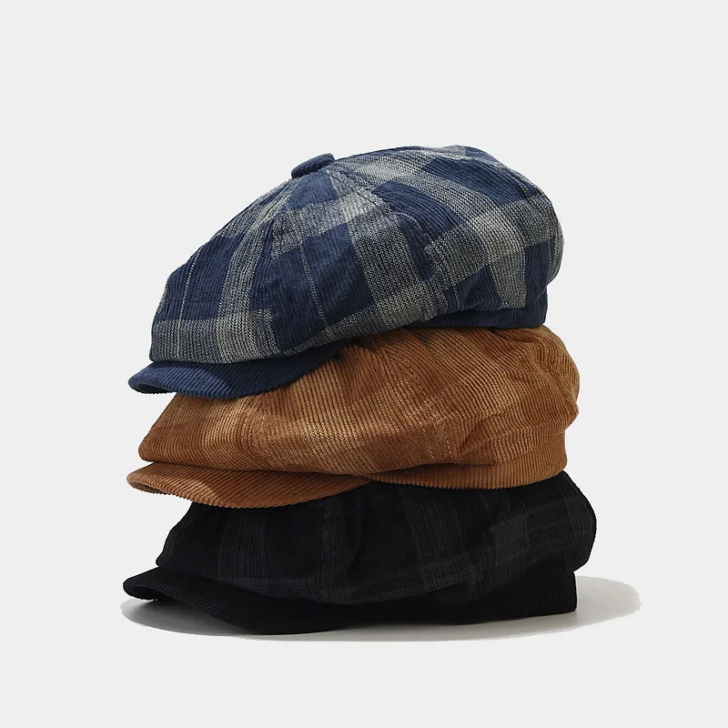 Topi Newsboy Corduroy Klasik V - Newsboy Cap Ivy ulasan dan harga