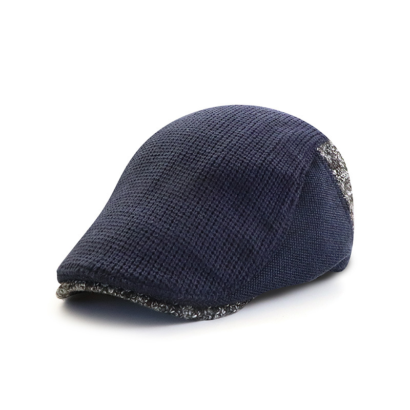 Topi baret rajut pria, tutup k - Snapback Hat Flat ulasan dan harga