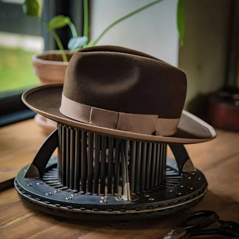 Topi Fedora lembut pita elegan - Fedora Hat Wool ulasan dan harga