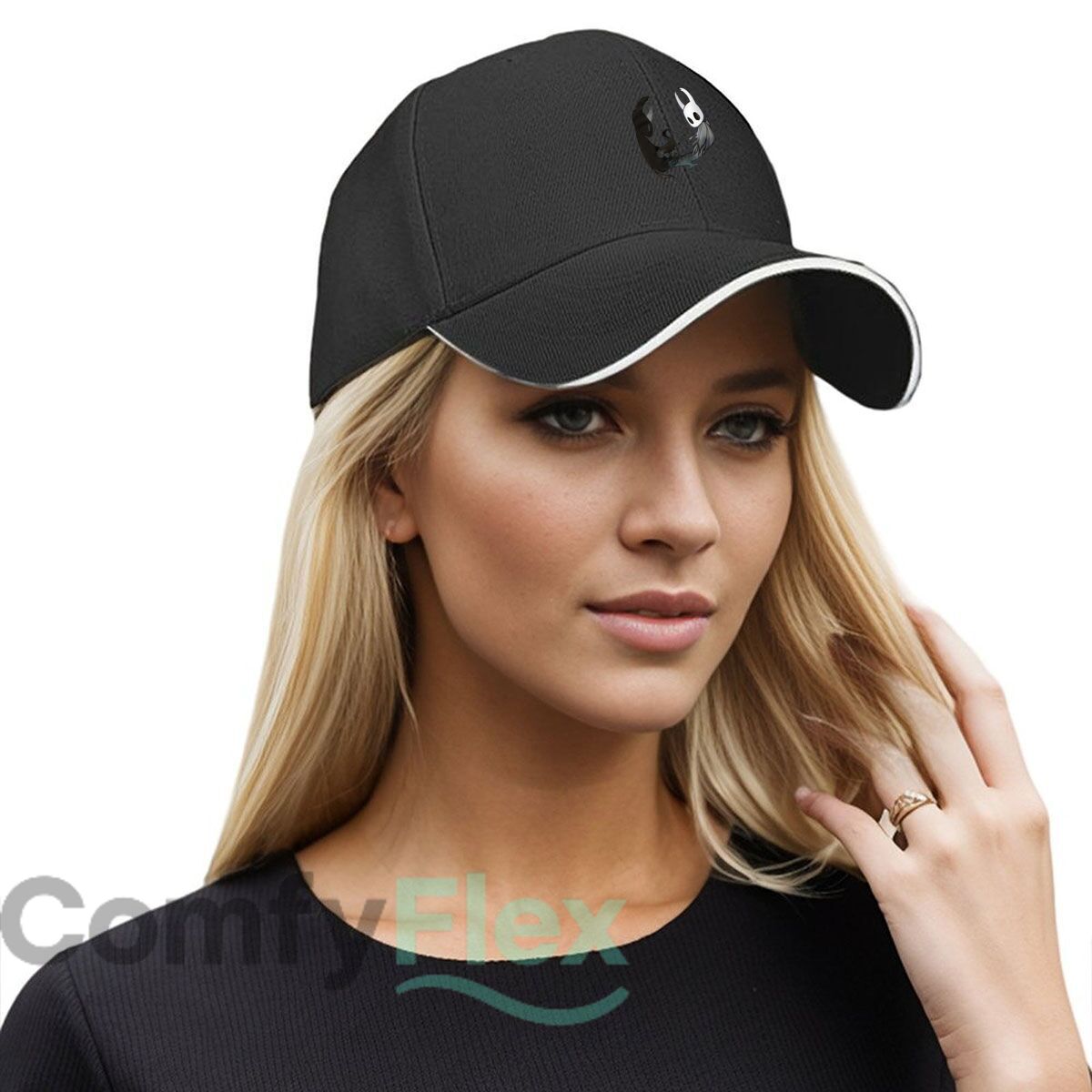 Topi Hip Hop Ilustrasi Hollow  - Baseball Cap Structured ulasan dan harga