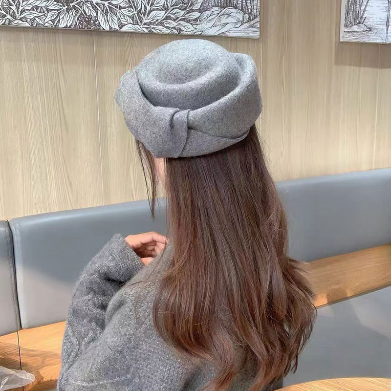 Topi Beret Wol Klasik Baru Wan - Beret French Wool ulasan dan harga